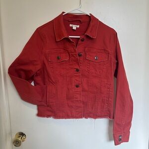 Cropped jean jacket - Size S